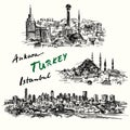 Turkey - hand drawn collection