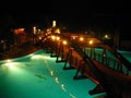 Turkey hotel, swimming pool, bar, evening, swimming pool