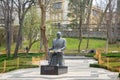 Ataturk founder of Turkish republic sculpture in gulhane park istanbul Royalty Free Stock Photo