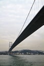 Turkey, Istanbul, Bosphorus Bridge Royalty Free Stock Photo