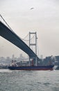 Turkey, Istanbul, Bosphorus Channel Royalty Free Stock Photo