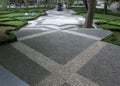 Turkey, Istanbul, Cankurtaran, Gulhane Park, mosaic walkways