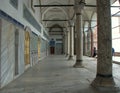 Turkey, Istanbul, Cankurtaran, Topkapi Palace No:1, 34122 Fatih, Kiosk of Kara Mustafa Pasha, colonnade and covered gallery