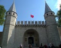 Turkey, Istanbul, Cankurtaran, Topkapi Palace No:1, 34122 Fatih, Gate of Salutation Royalty Free Stock Photo