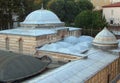 Turkey, Istanbul, Fatih, Sokullu Tuba Girl Koran courses, view of the roofs of the building Royalty Free Stock Photo