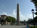 Turkey, Istanbul, Fatih, Sultan Ahmet Park, Obelisk of Theodosius (Dikilitas)