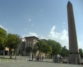 Turkey, Istanbul, Fatih, Sultan Ahmet Park, Obelisk of Theodosius (Dikilitas)