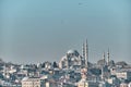 Old and ancient ottoman mosques Yeni Cami mosque in istanbul turkey