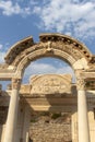 Turkey, Izmir, Ephesus open air museum, water god rostrum