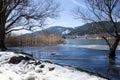 Turkey / Izmir / Odemis / Golcuk, Winter landscape Royalty Free Stock Photo