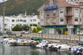 Port with yachts boats and boats in the touristic eco-friendly city of Marmaris in Turkey. Royalty Free Stock Photo