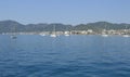 Turkey. Marmaris. Mediterranean coast. Walk on a yacht on the sea