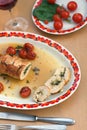 Turkey meat roll