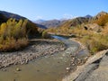 Turkey. The mountain river. Landscape nature.