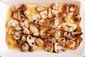 Turkey with mushrooms