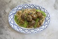 Turkey Quinoa Meatballs with Soba Noodles