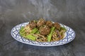 Turkey Quinoa Meatballs with Soba Noodles