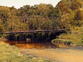 Turkey River Bridge Royalty Free Stock Photo