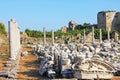 Turkey. Side. Antique ruins