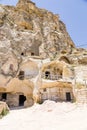 Turkey, Urgup. Multi-storey house of rhe cave city Royalty Free Stock Photo