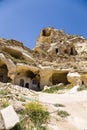 Turkey, Urgup. Multistory tuff caves of the old town Royalty Free Stock Photo