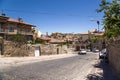 Turkey, Urgup. One of the streets in the old 'Cave City' Royalty Free Stock Photo