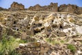 Turkey, Urgup. Tuff caves of the old town Royalty Free Stock Photo