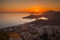 Turkey vacation. Oludeniz sunset