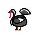 Turkey vector icon Royalty Free Stock Photo