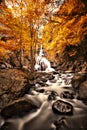 Turkey`s waterfalls and rivers. Erikli waterfall, Cinarcik, Yalova, Turkey