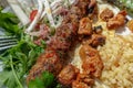 Turkis kebap from Adana