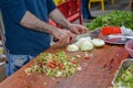 Turkis kebap from Adana