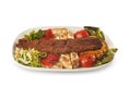 Turkish Adana Kebab Royalty Free Stock Photo