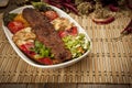 Turkish Adana Kebab Royalty Free Stock Photo