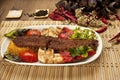 Turkish Adana Kebab Royalty Free Stock Photo