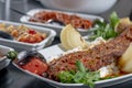 Turkish Adana / Urfa Kebap stock photo Royalty Free Stock Photo