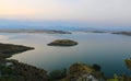 Turkish, Adiyaman, 26 June, - 2019 : Gazihan dede beautiful and big dam. Royalty Free Stock Photo