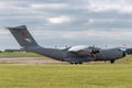 Turkish Air Force Airbus A400M transport aircraft 13-0009. Royalty Free Stock Photo