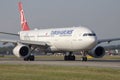 Turkish air lines Royalty Free Stock Photo