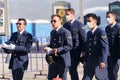 Turkish Airforce Sergeants with blue uniform