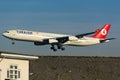 Turkish Airlines Airbus A340 Plane