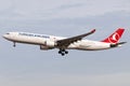 Turkish Airlines Airbus A330-300 Royalty Free Stock Photo