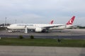 Turkish Airlines Boeing 777-300 Royalty Free Stock Photo