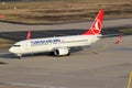 Turkish Airlines Boeing 737-800 Royalty Free Stock Photo