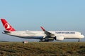 Turkish Airlines on runways