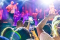 Crowd On Annual Golden Buttonwood Music Festival In Cinarcik Town - Turkey Royalty Free Stock Photo