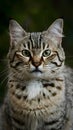 Turkish Angola cats close up portrait showcases advanced technology capture