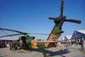 Turkish Army Sikorsky S-70 displayed at Istanbul Ataturk Airport during Teknofest Istanbul, Turkiye