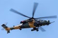 Turkish Army TÃÂ¼rk Kara Kuvvetleri TAI AgustaWestland T129 ATAK Attack Helicopter Royalty Free Stock Photo