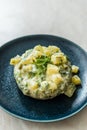 Turkish Artichoke Food with Dill, Potatoes, and Olive Oil Sauce